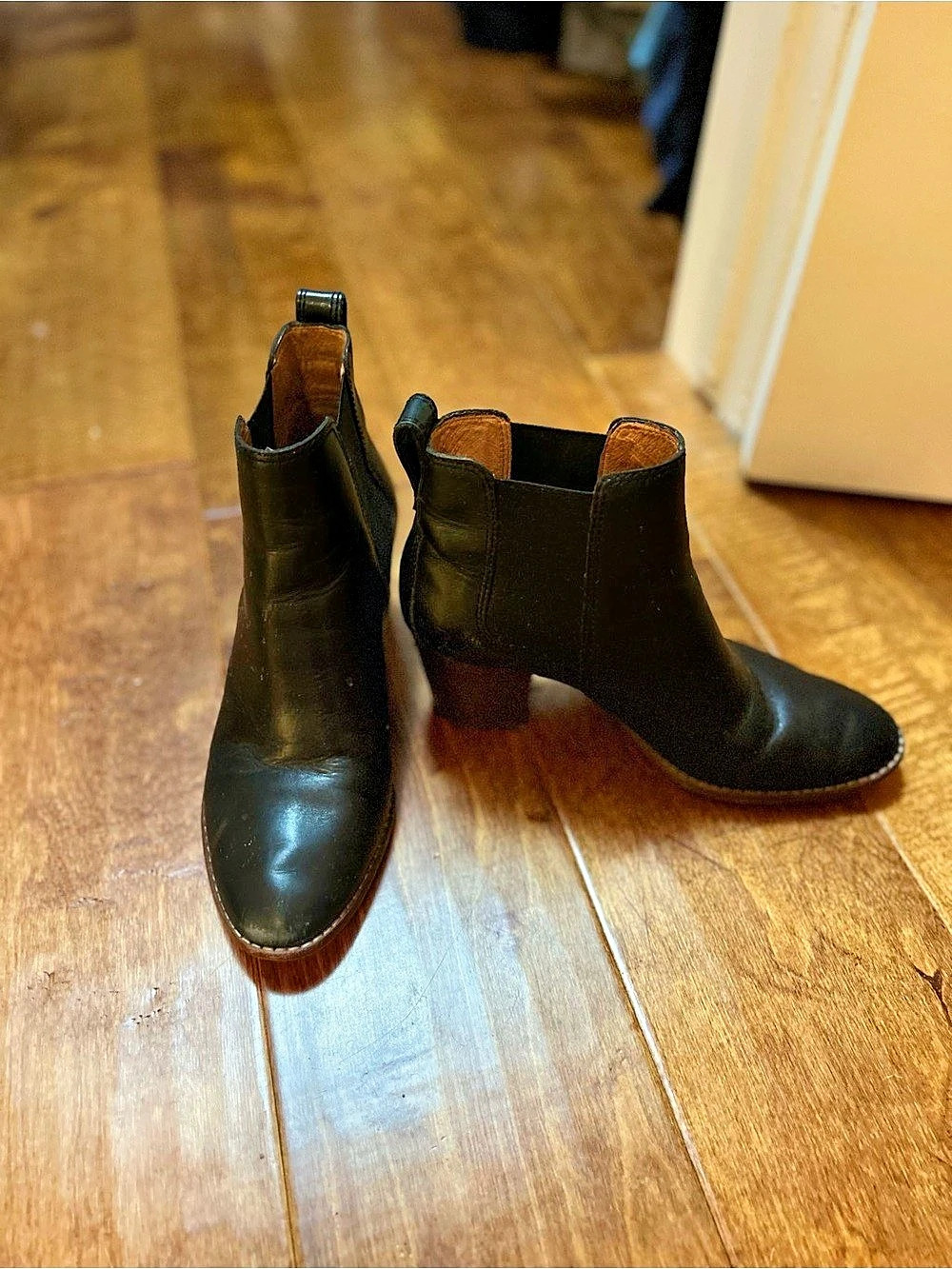 Madewell Black Ankle Boots US 8.5
